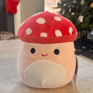 Malcom the Mushroom 8” Squishmallow - Brand New